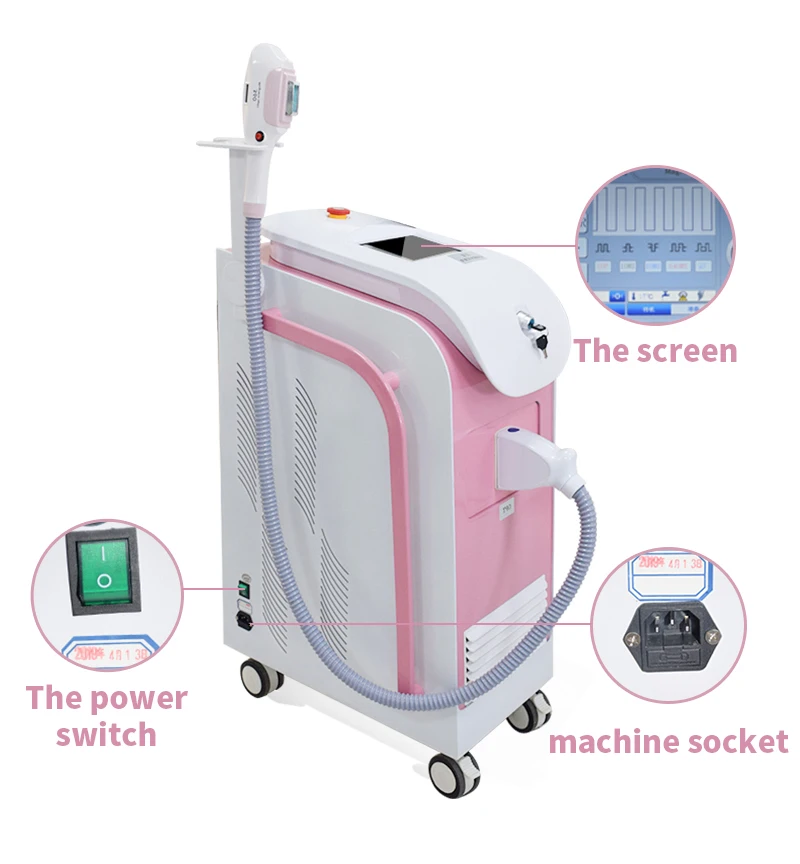 2024 High quality new design opt ipl dpl e-light facial acne treatment machines professional beauty acne treatment