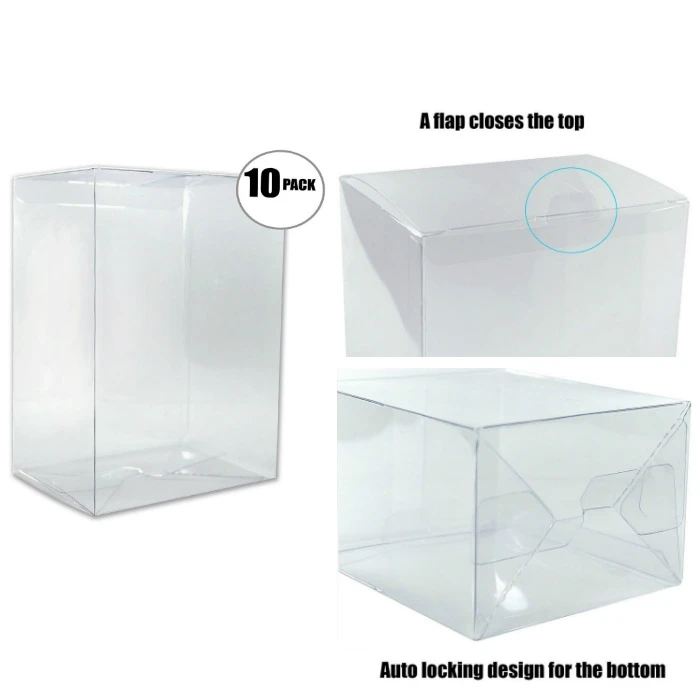 Custom Size Plastic Clear PET PP Packaging Box Thickness 0.5mm  Funko Pop Protector
