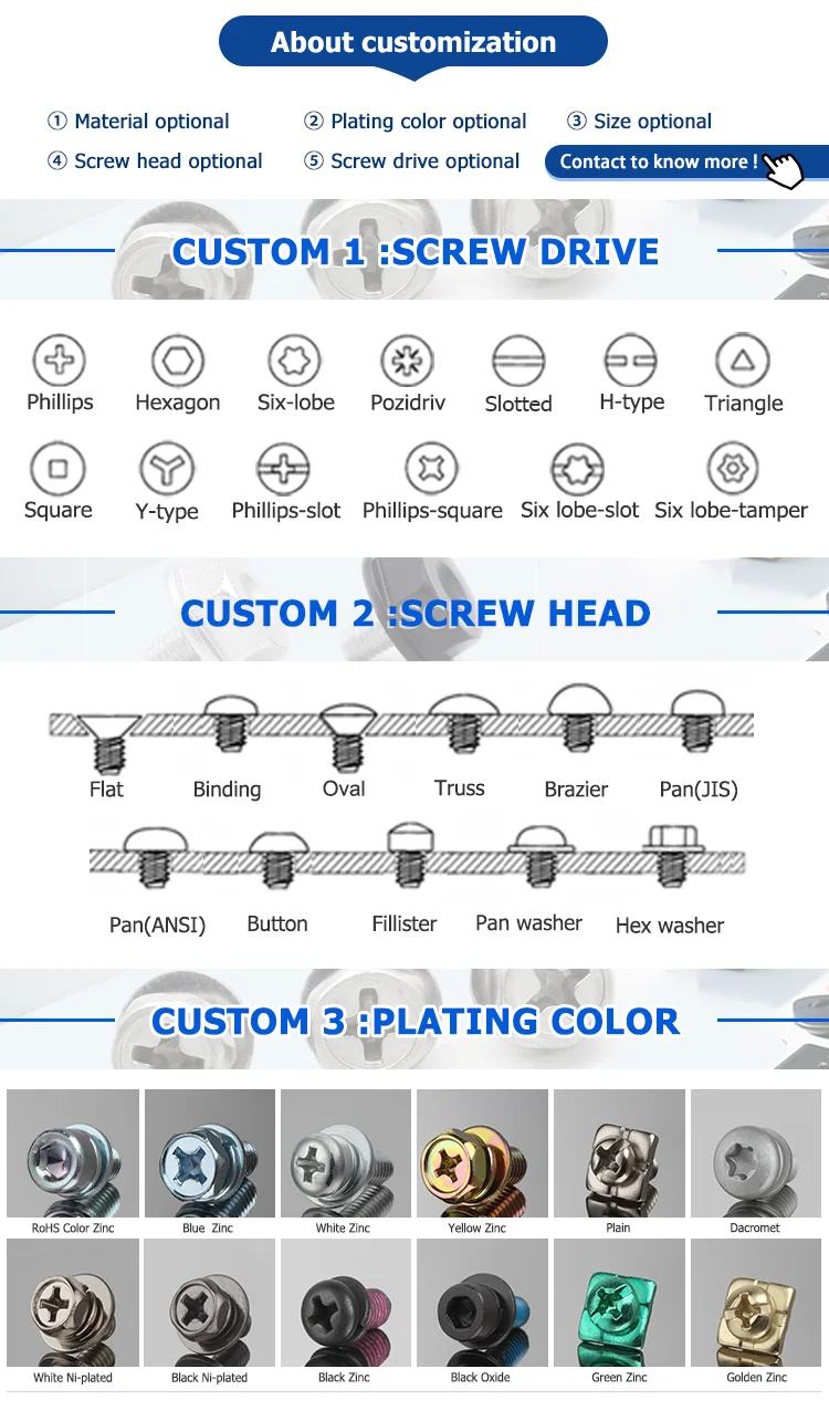 Black Round Head Square Neck Bolt Hexagon Socket Button Mushroom Head Machine Bolt Carriage Bolts