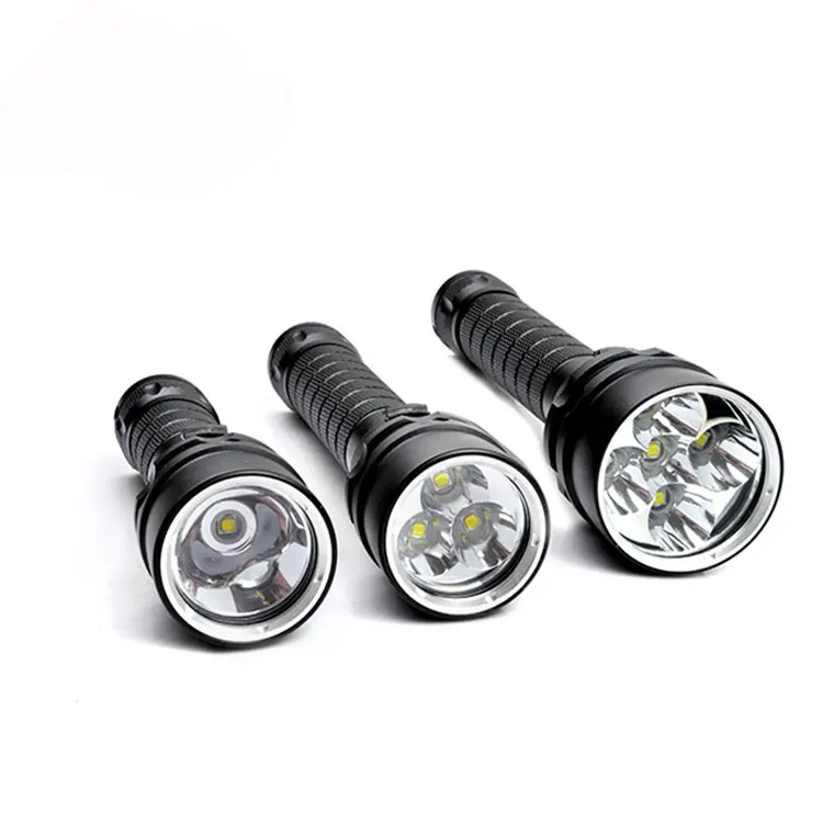 1000 Lumens Led Rechargeable Diving Torch Flashlight