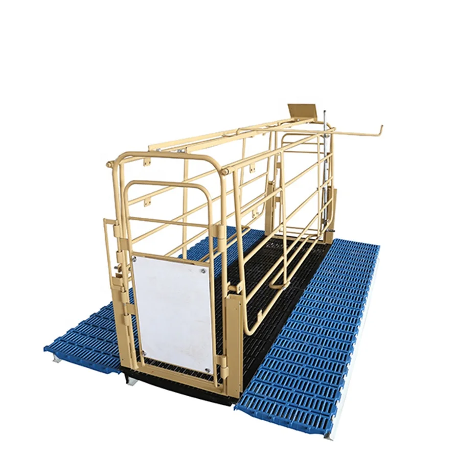 Hot dip galvanized Pig Farming Equipment Pig Gestation Crate/stall/pen Crate Cage For Sow