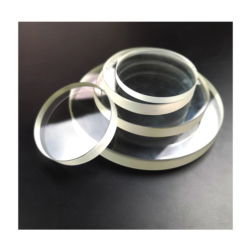 transparent round polished  12 inch telescope mirror blank  borosilicate glass