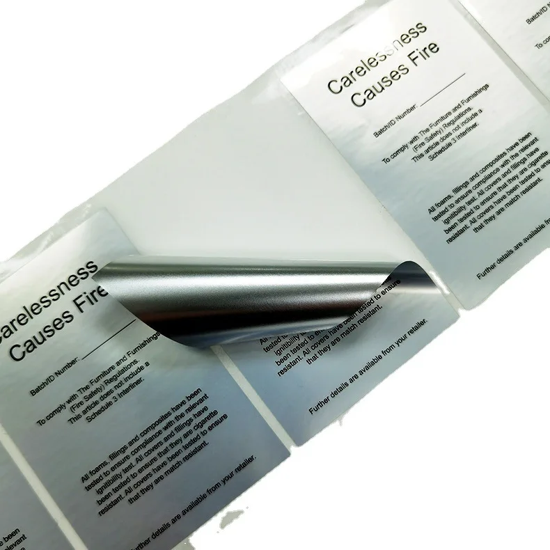 Wholesale New Printing Self-Adhesive Sticker Custom Logo Clear Vinyl Labels For Product Branding Pantone Color Waterproof