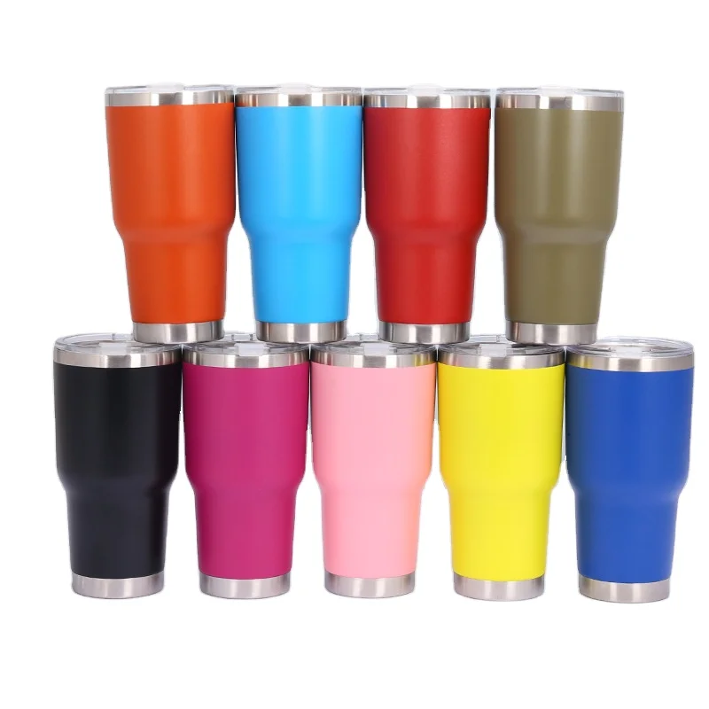 30oz Double Wall Vacuum Insulated Stainless Steel car travel coffee mug