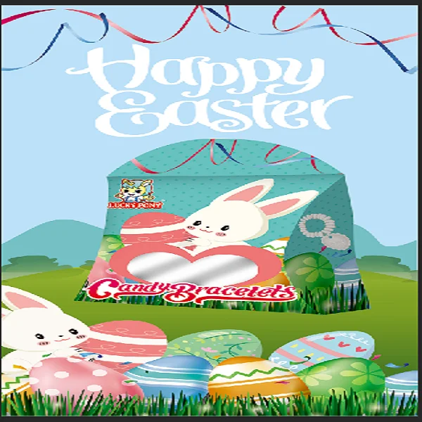 candy bracelets with Individually Wrapped Dextrose candy necklace with colorful bead fruity  19g/pc 100pcs/bag OEM AVAILABLE