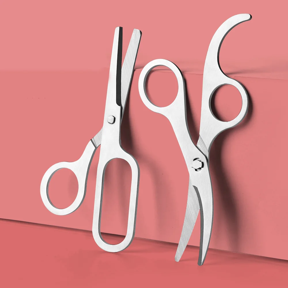 Stainless Steel Baby Safety Complementary Food Scissors  Dishwasher Safe Baby Food Shears for Cutting Tiny Bites