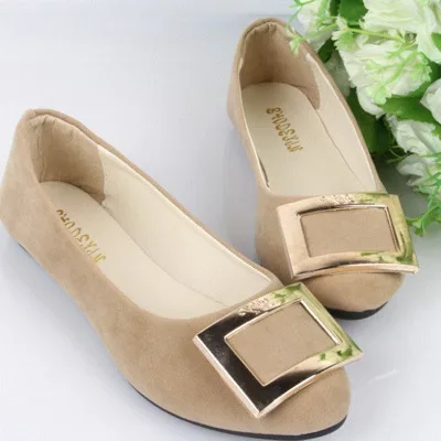 CLS007 cheap elegant loafers Low heel ladies women flat casual shoes