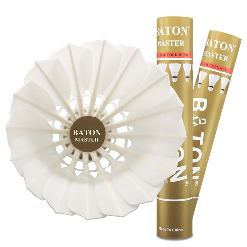 Tournament Use Shuttlecock Super Grade Goose Feather Badminton Shuttlecock