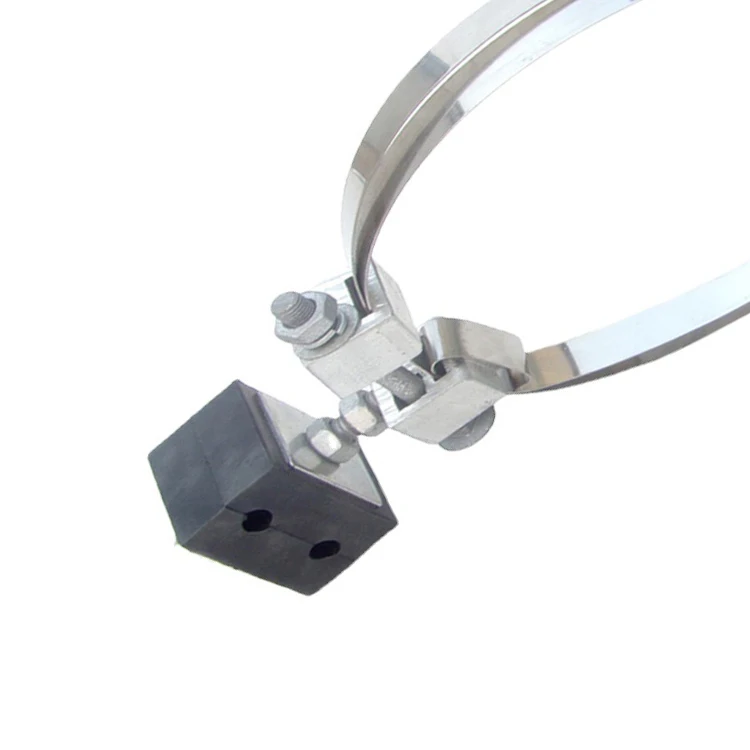 Electric pole clamp Down Lead Clamp for Pole and Tower