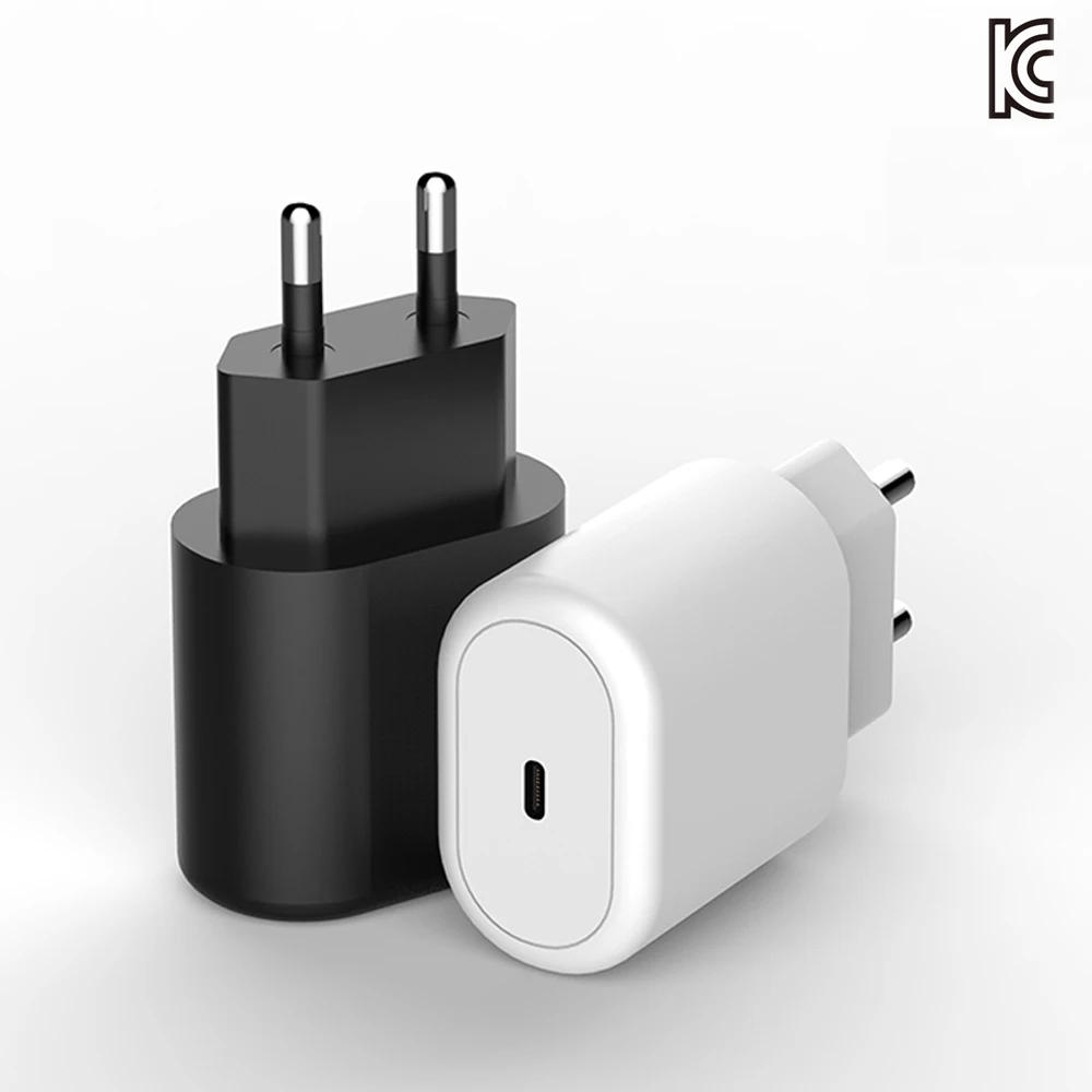  18 Вт одиночное автомобильное usb зарядное устройство по стандартам ЕС/США/КР Переходник qc 3 0 настенное адаптер переменного тока KC Сертификация Разъем для samsung