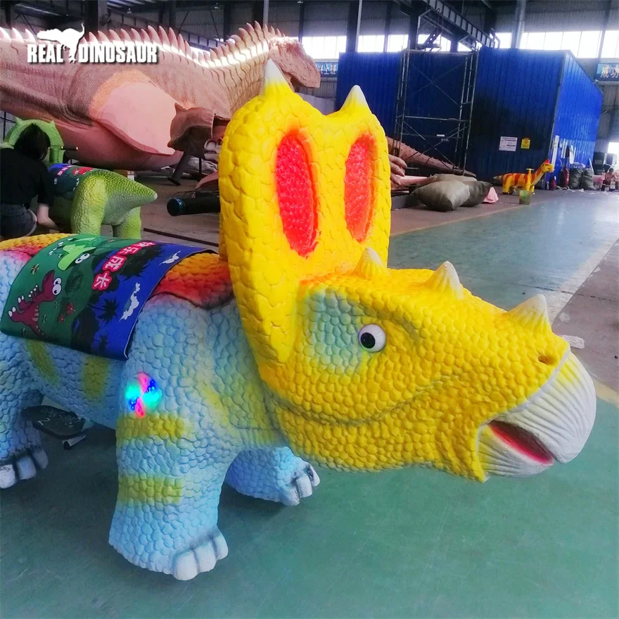 Remote Control Car Amusement Park Products Ride on Dinosaur
