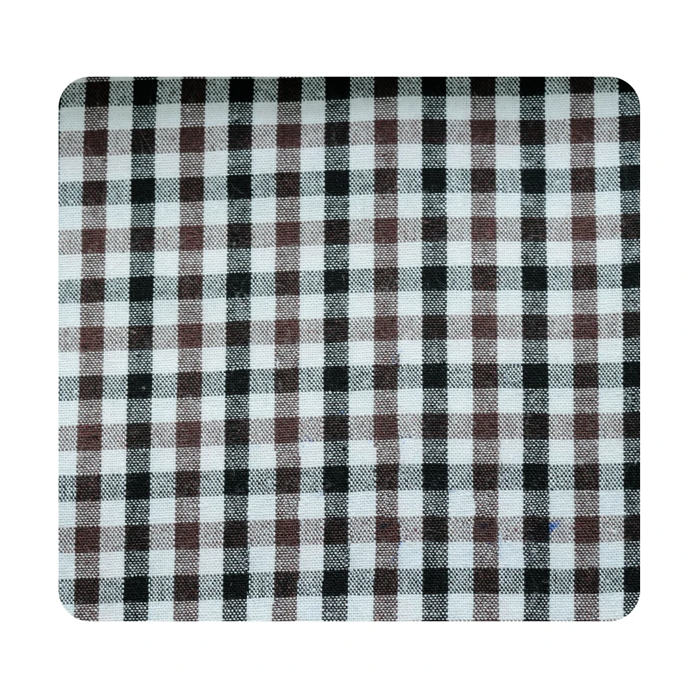 
2019 new design polyester tartan cotton material suits viscose yarn dyed for clothes Shirt Home Textiles dress uniform pajamas 