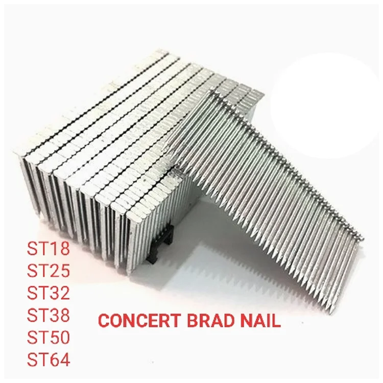 Profession Pneumatic Row Nail For Furniture Industrial Fasteners Concrete Nails Steel
