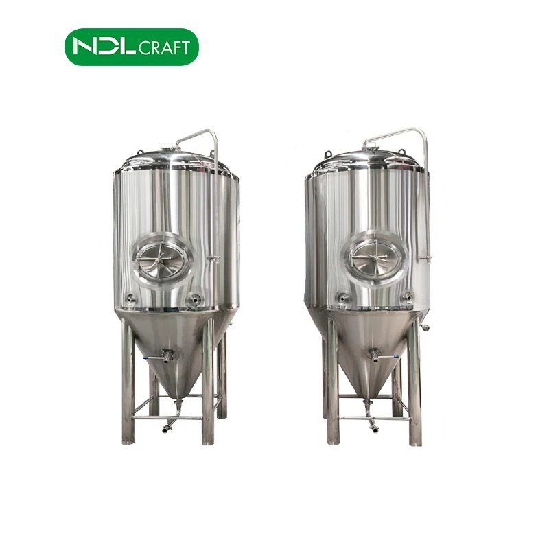Pub/restaurant/Bar Used Jacketed Conical 1000L Stainless Steel Fermenter