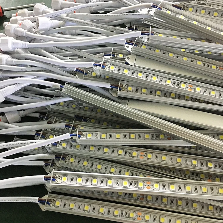 aluminium profile waterproof warm white hard light led strip