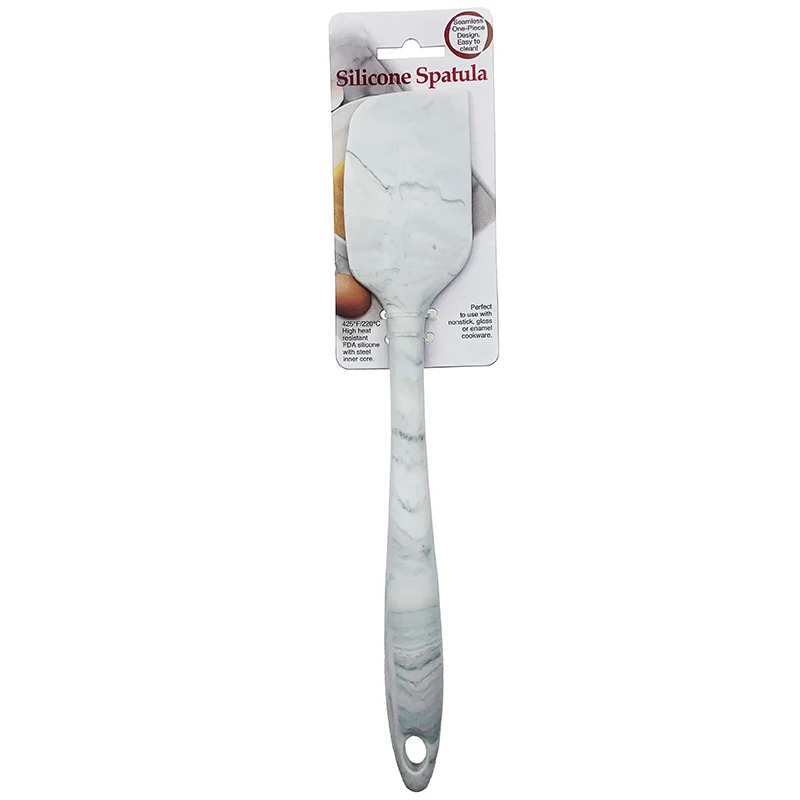 Quality guaranteed Marbling Silicone Cooking Tools Set Spatula, Spoon, Whisk, Ladle, Turner