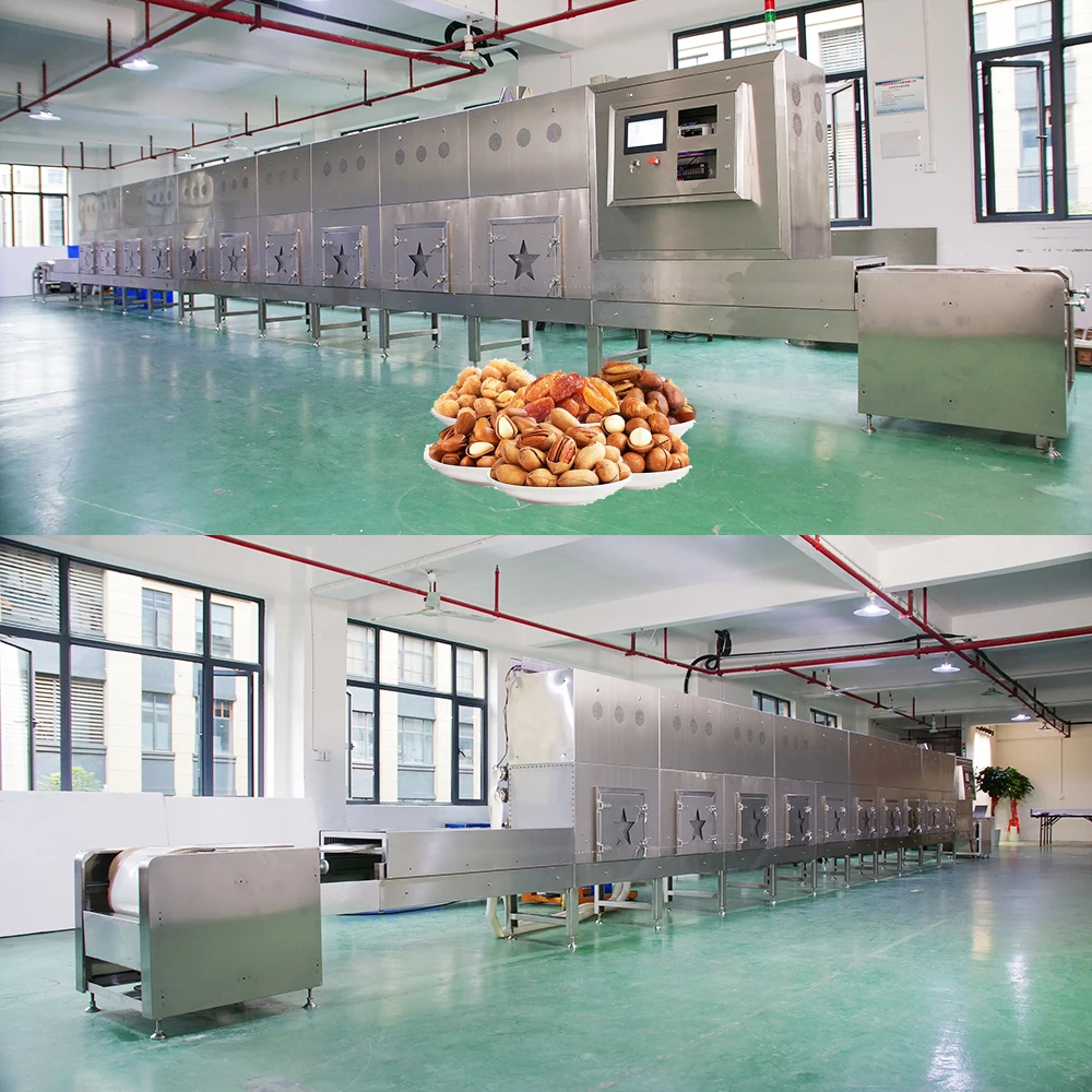 Betel Nuts Microwave Drying Machine Industrial Microwave Drying Ovens Industrial Tunnel Microwave Dryer Machine