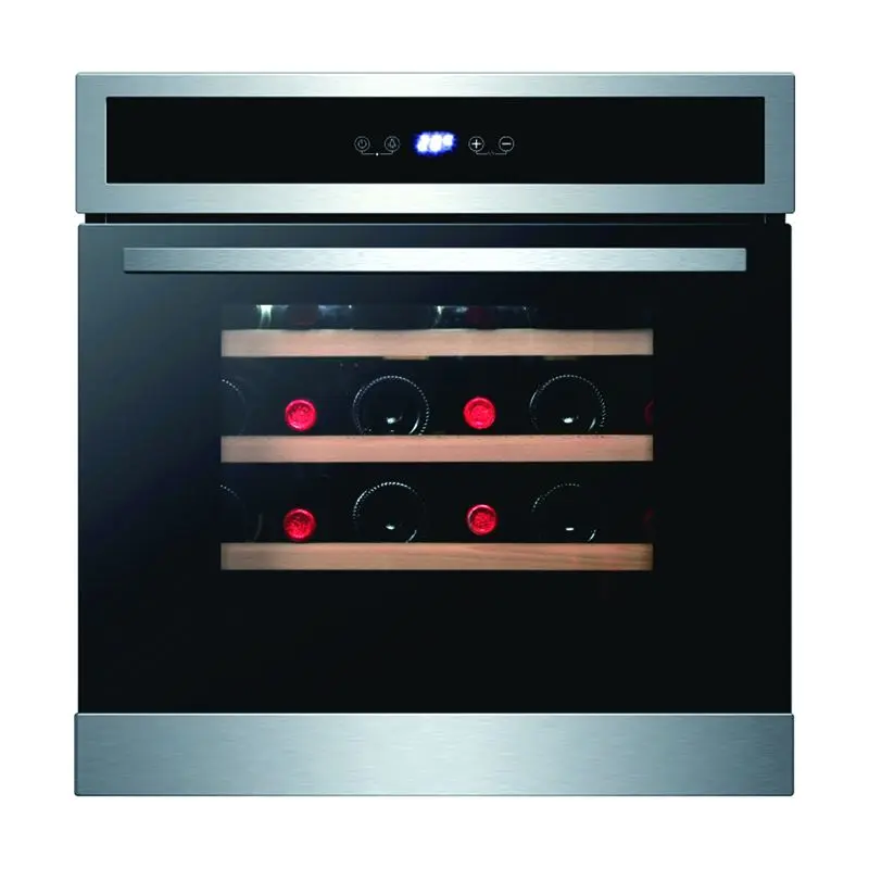 
 Винный шкаф с компрессором на 30 бутылок, однозонная стеклянная дверь, распродажа  