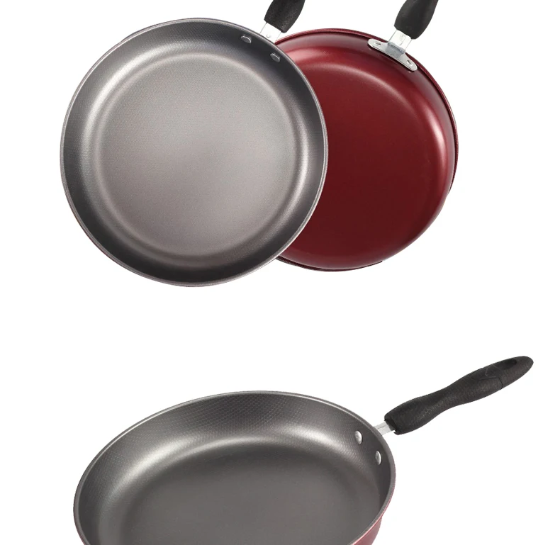 Classic Stainless Steel Double Sided Non-stick Pan for Home Omelet Frying Pan