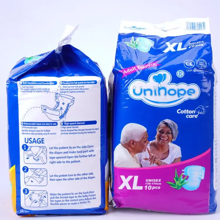 Cheap Factory Price Malaysia Diaper Non Woven Sanitary Pads Adult Diapers With High Quality