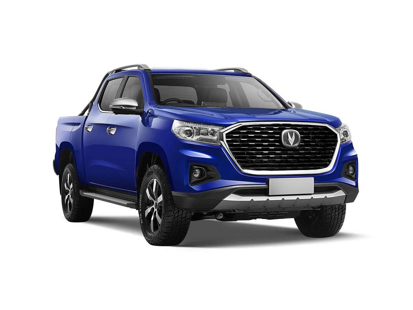 Luxurious design Changan pickup truck in big load Euro IV with MP5 display Cheap RHD pick up cars