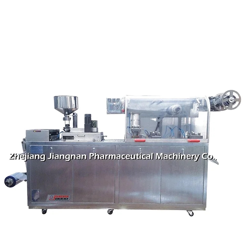 DPP-250E Automatic CE GMP standard Al/PVC Plastic Al/Al Medicine Capsule Pill Tablet Jam Paste Liquid Blister Packing Machine