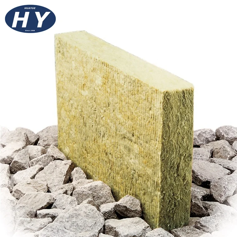 High Density Rock Mineral Wool Insulation Rock Wool Acoustic Board/Panel/Slab/Sheet For Exterior Wall Insulation