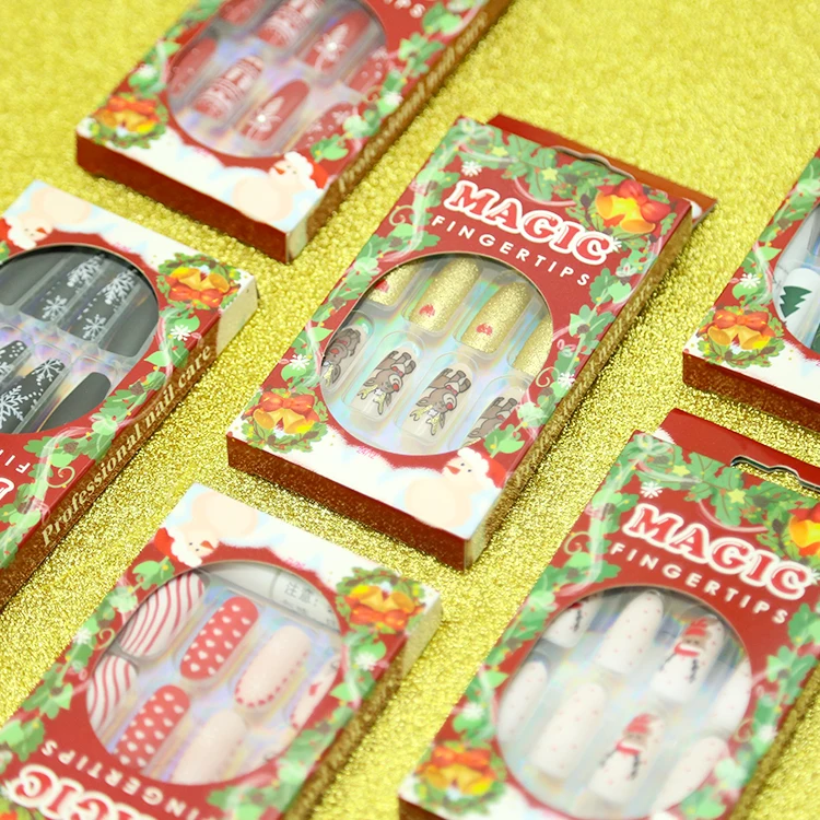 
Tstory 2021 hot sale Nail 21 grid alloy christmas snowflake Halloween skulls accessories Nail Xmas Design 