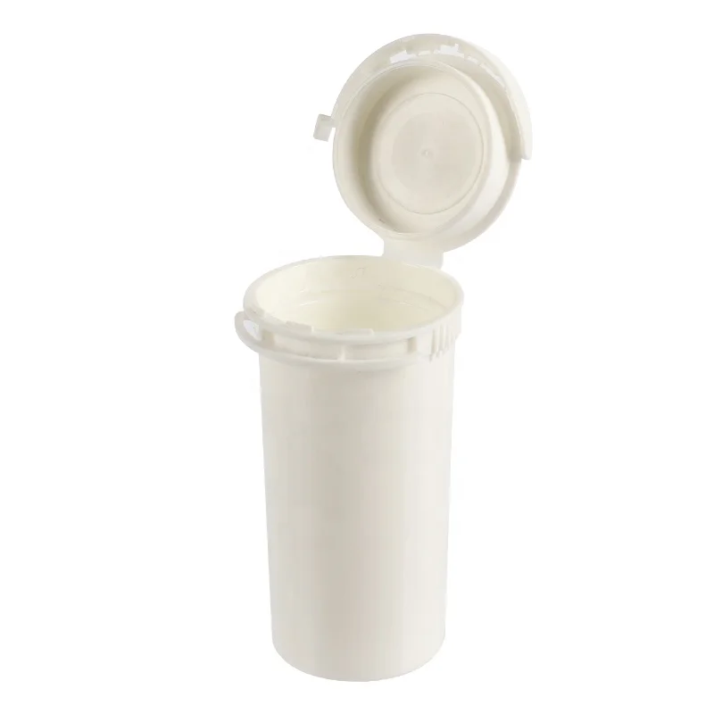 UKETA Customized Secure Tamper Evidence Airtight Odor-Proof Herbal Storage Containers Child Resistant  Pop Top plastic Tubes