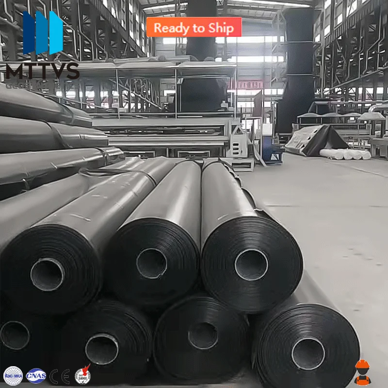 hdpe geomembrane pond liner,geomembrane ready to ship ,cheap price fish tank geomebranes