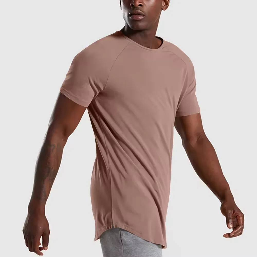 New product men 100%polyester t shirt activewear Wholesale custom Sports Wear Mens Gym Apparel Fitness T-Shirt Quick dry T-shirt