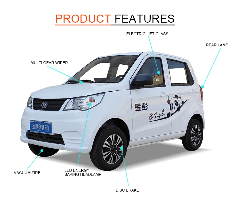  Manufactur Environmental friendly New energy resources Safely and popular Hot-selling new mini 4 Wheel Electric smart