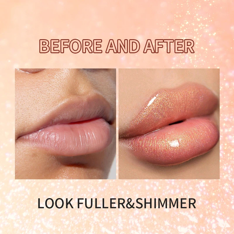 Bulk Makeup Red Pink Lipstick Plumping Lip Gloss Vendors Wholesale Private Label Nude Organic Clear Glossy Vegan Lipgloss