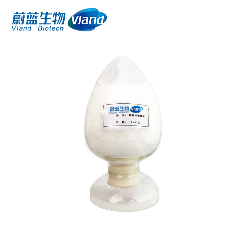 VLAND Trisodium Citrate Dihydrate Flavoring Agents High Quality Raw Material For Food CAS 68-04-2