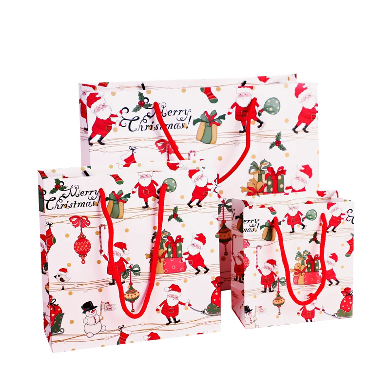 Custom Printing Your Own Logo Kraft Paper Bag Christmas Shopping Birthday Gift Boutique Jewellery Paper Jewelry Bags For Sale