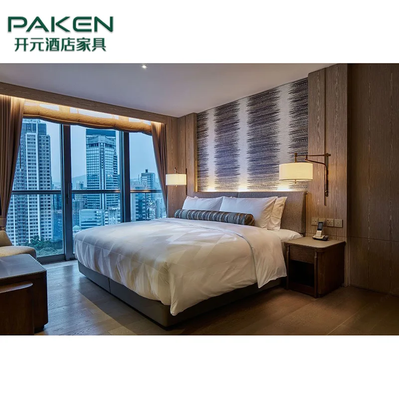 High End Hotel Apartment Bedroom Furniture Luxury Hotel Room Bed Furniture Set
