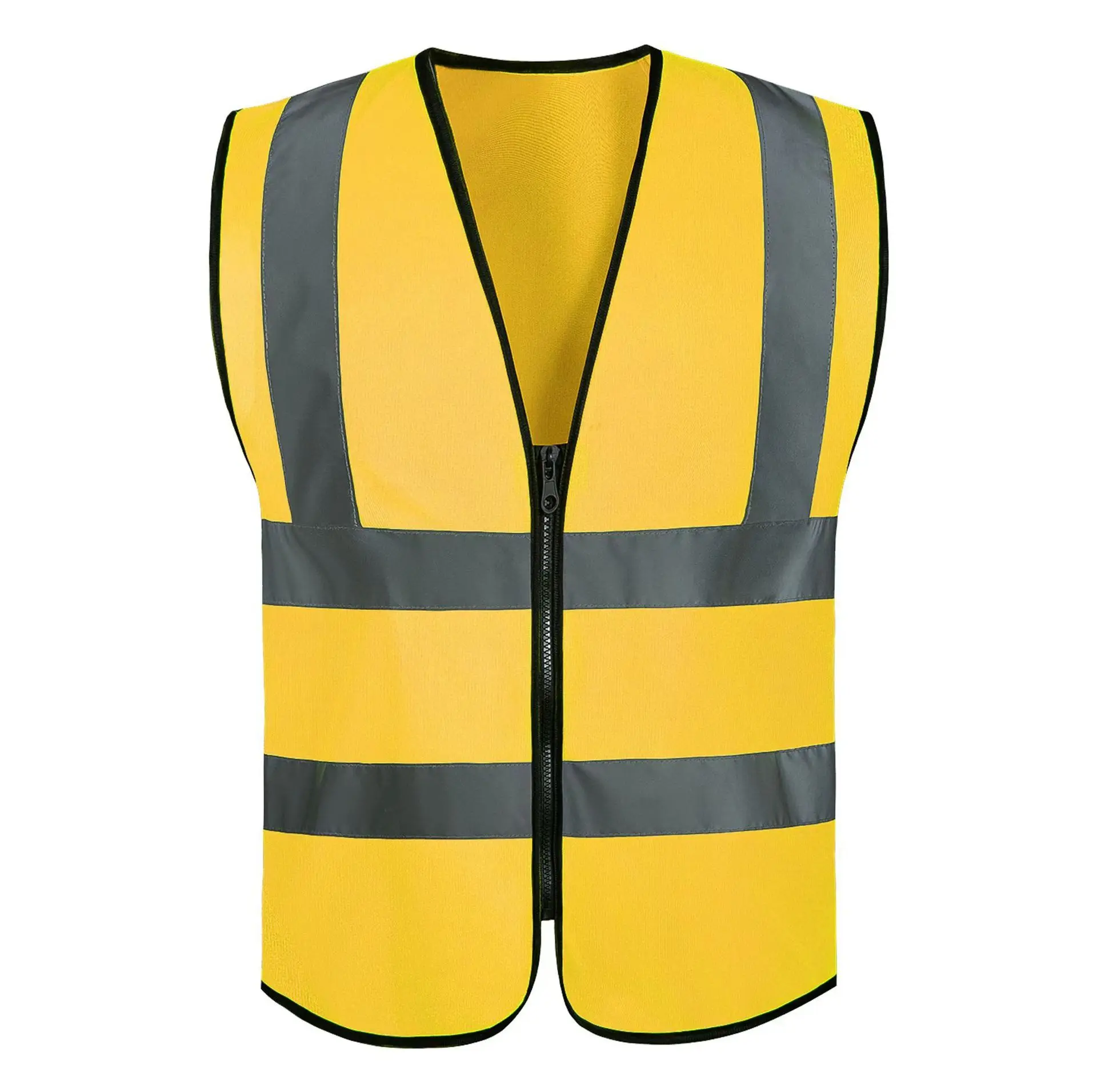 HBC High Visibility Security Clothing for running Polyester hi viz Work Road Construction Safety Reflective Vest