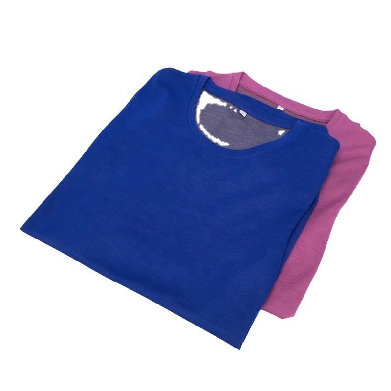 Soft modal deodorant EMF shielding EMR protection women long sleeve t shirt with pure silver fiber