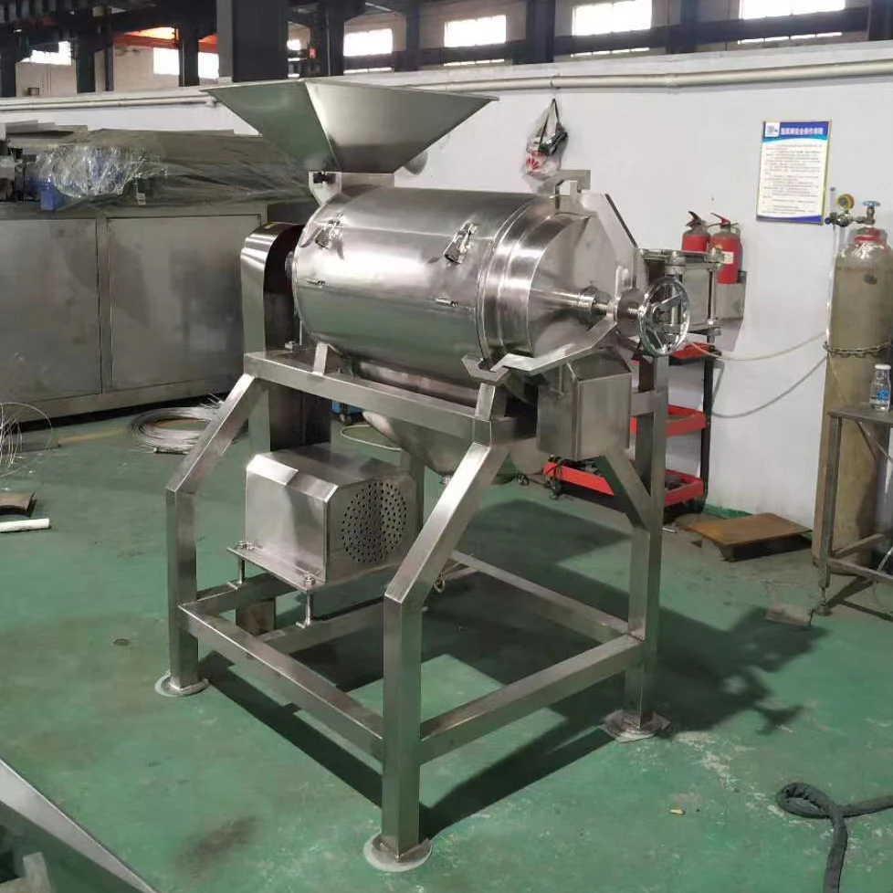 Automatic juice making extractor machine single stage mango pulper machine