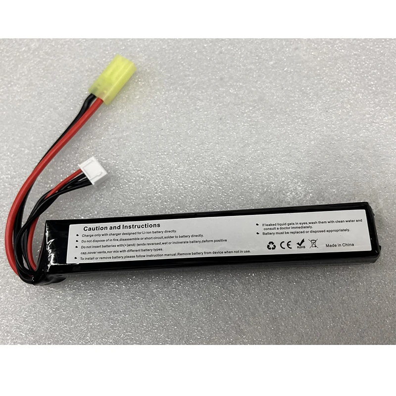 High Rating 3s 11.1v 1200mah 20c Rc Model Airsoft Gun Rc Battery Rechargeable Lipo Battery