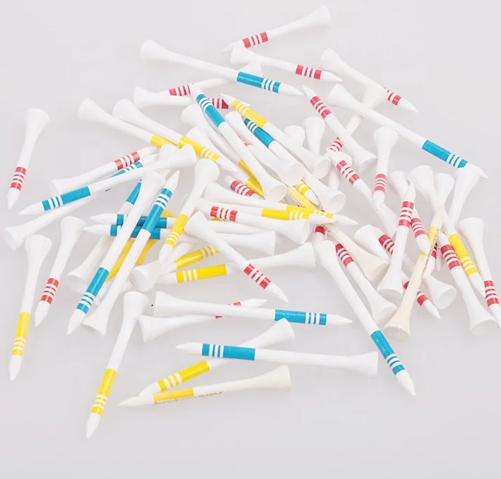 83mm 3 1/4 inch wooden golf tees logo personalized tees