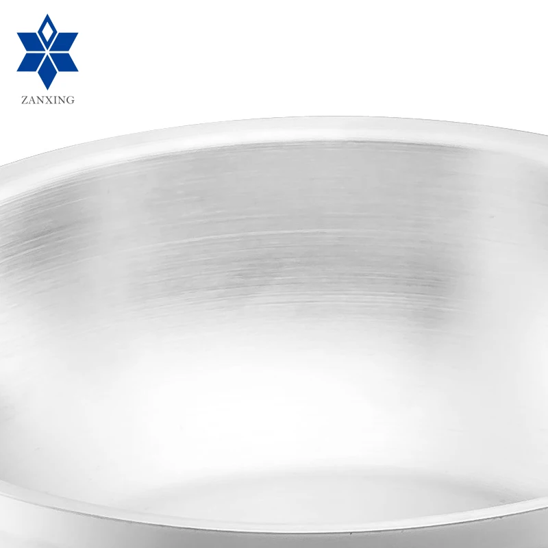 Full Induction Frying Pan 304 Stainless Steel Kitchenware Cooking Conical Frying Pan