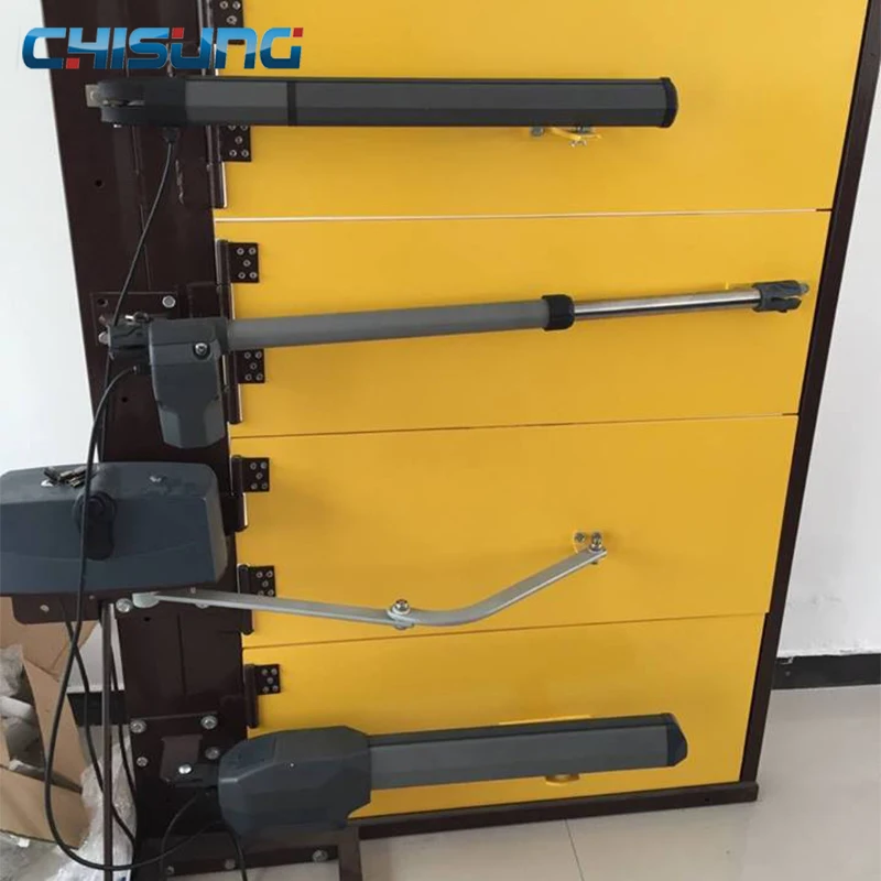 Leading Technology Chisung AC Motor Dual Arms Automatic Swing Gate Opener CSSGO-06 500KG*2 Electric Operator