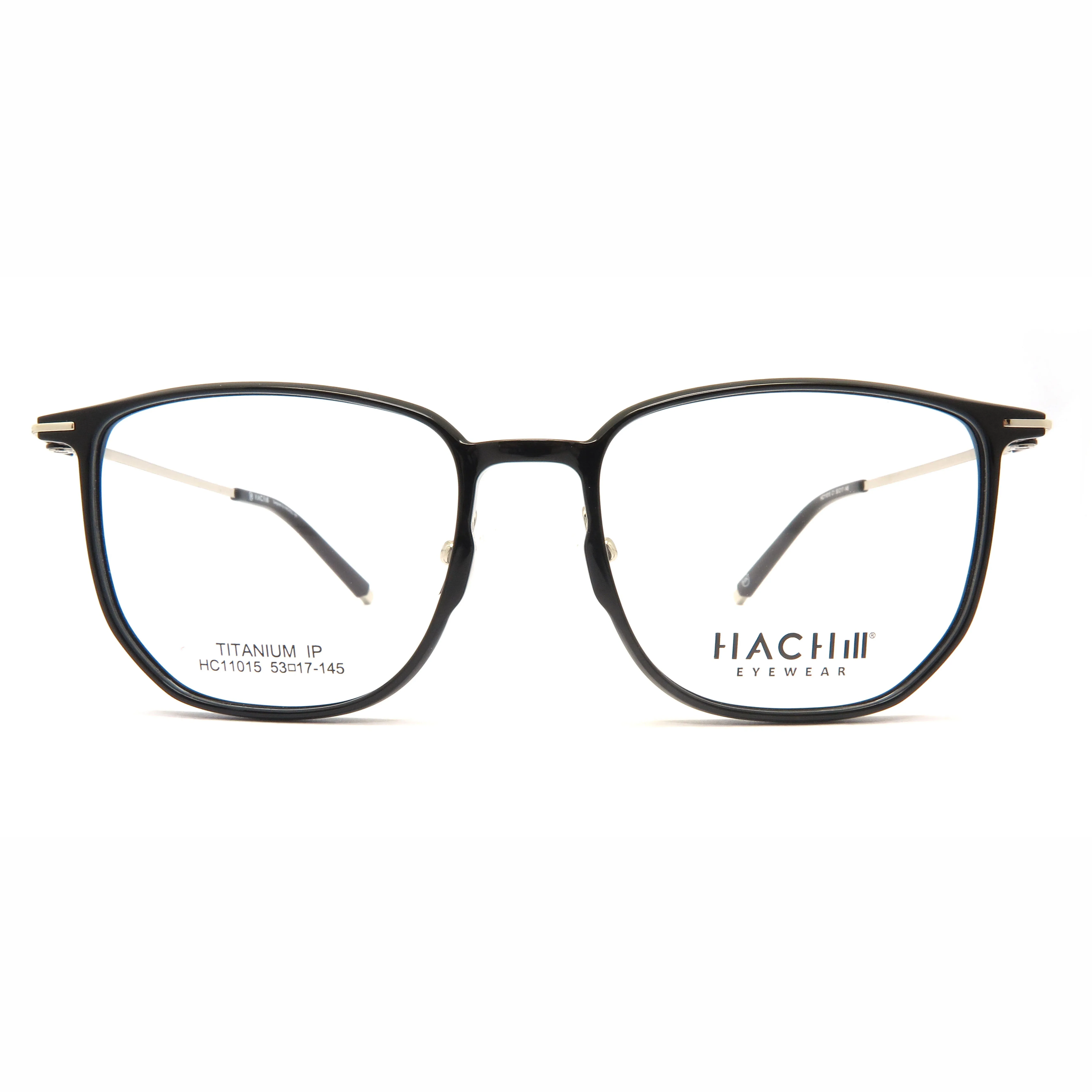 Injection Front and Titanium Temple Optical Eyewear Frame Full Frame Eyeglasses Frames Unisex