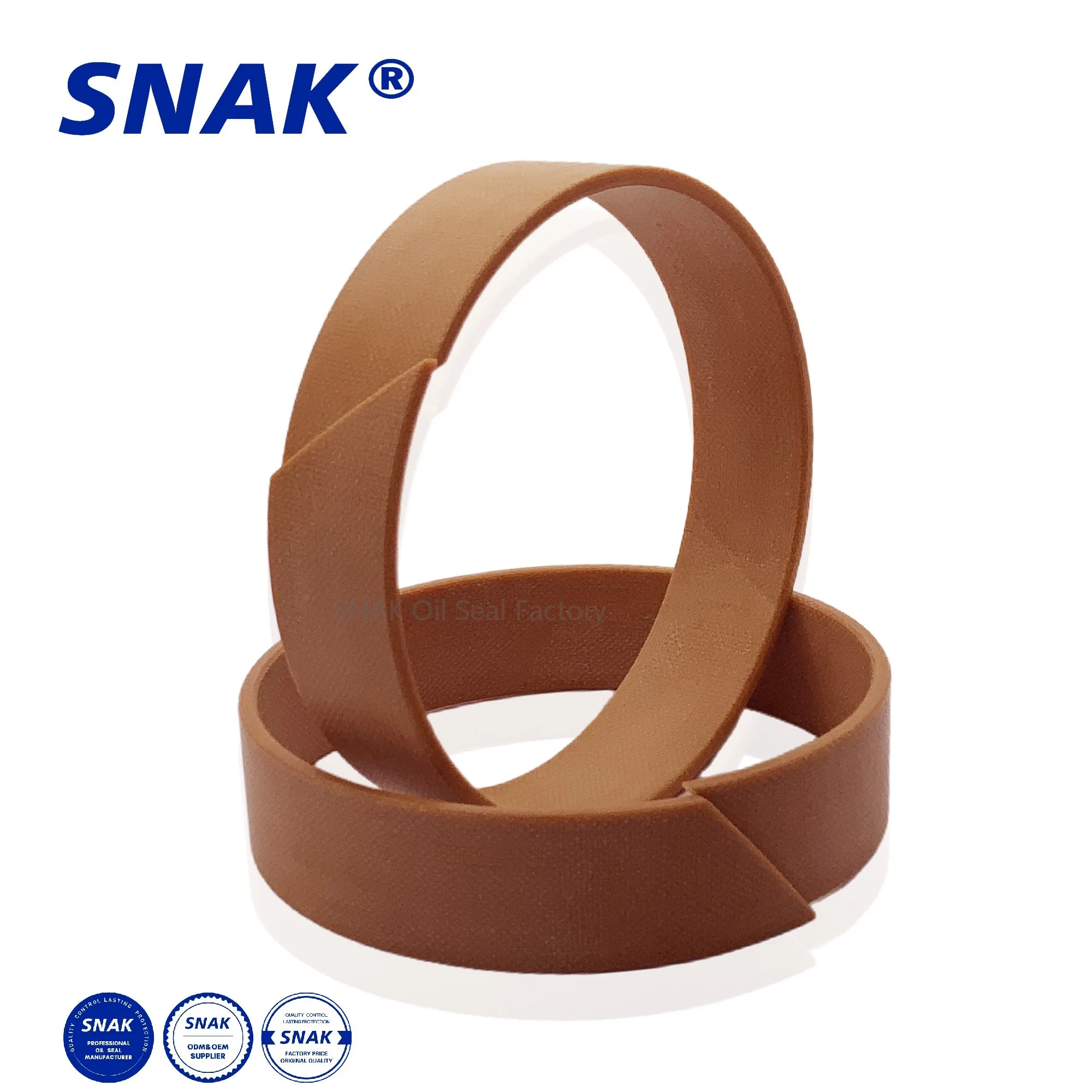 SNAK завод PTFE + бронзовая направляющая лента кольцо уплотнение для гидравлического цилиндра фенольная ткань износостойкое
