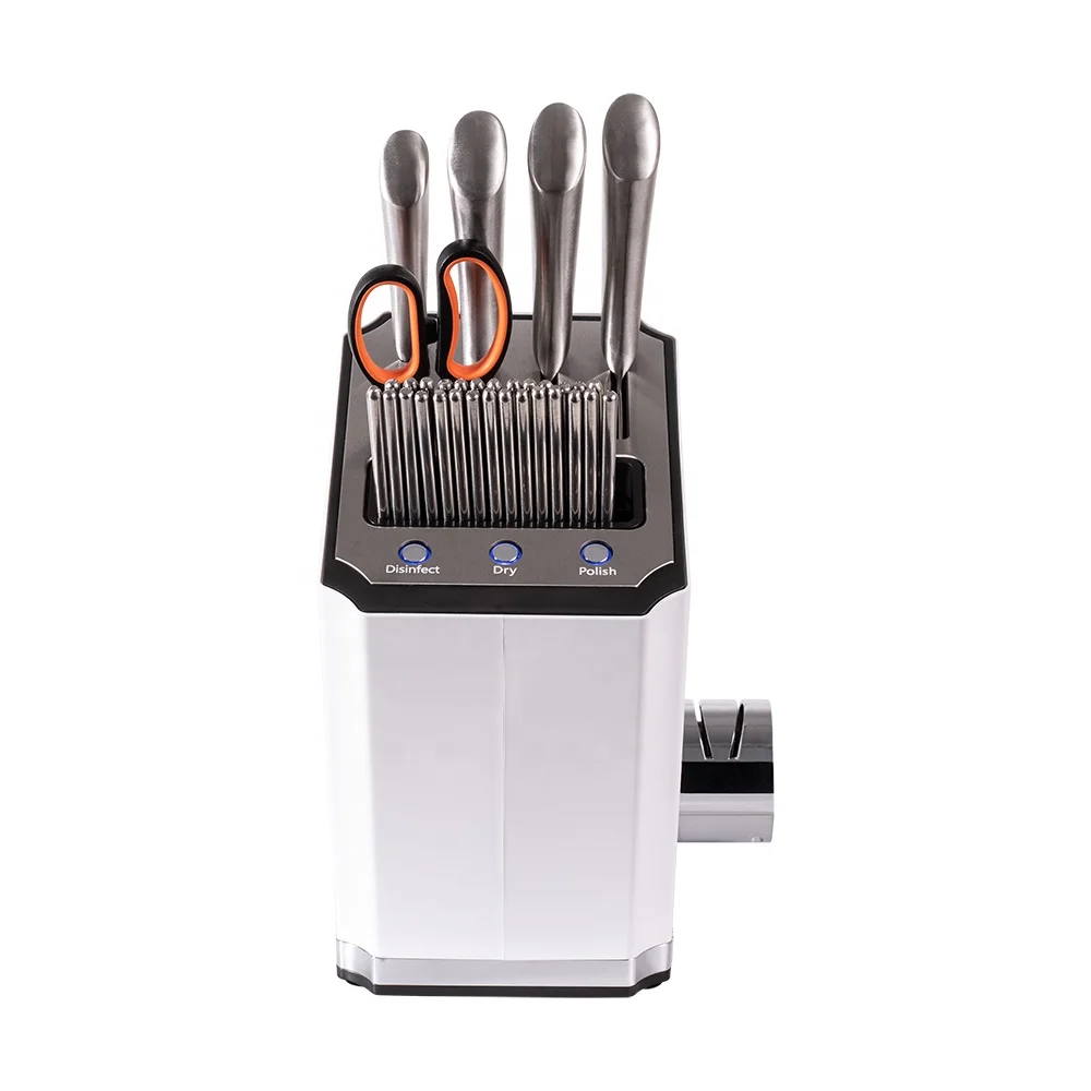 New Style UV disinfection knife holder chef knife sterilizer with sharpen, dry & disinfect function/ sterilizing equipment (62217362536)