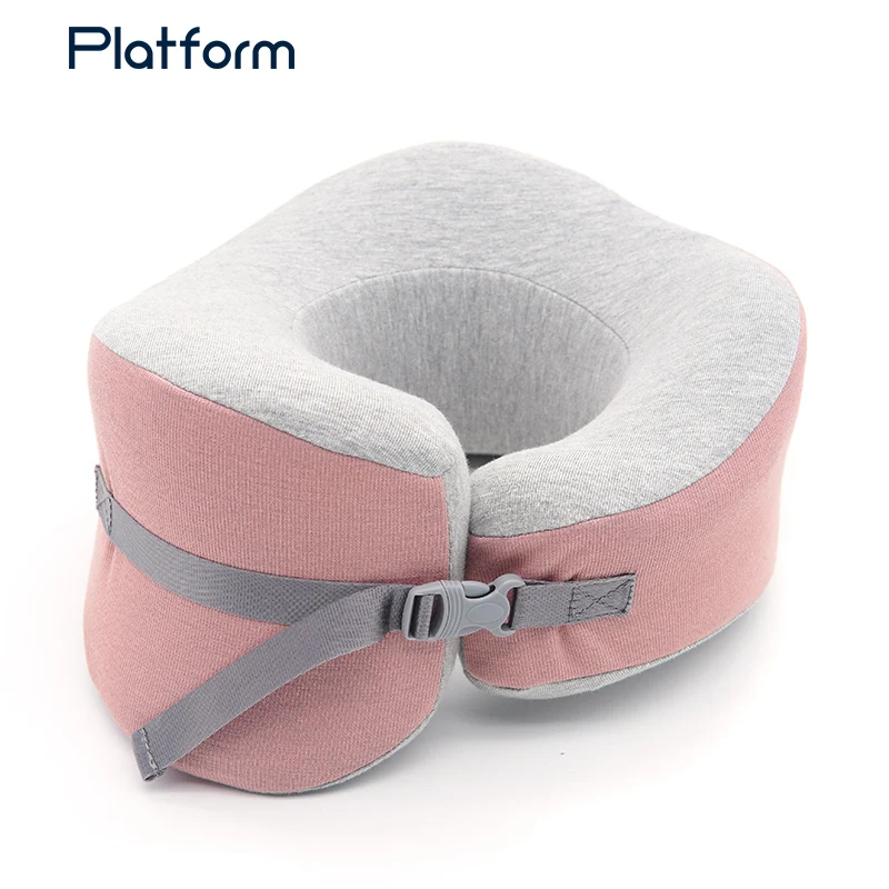 pu leather neck pillow for car korean neck pillow memory foam orthopedic car neck headrest pillows