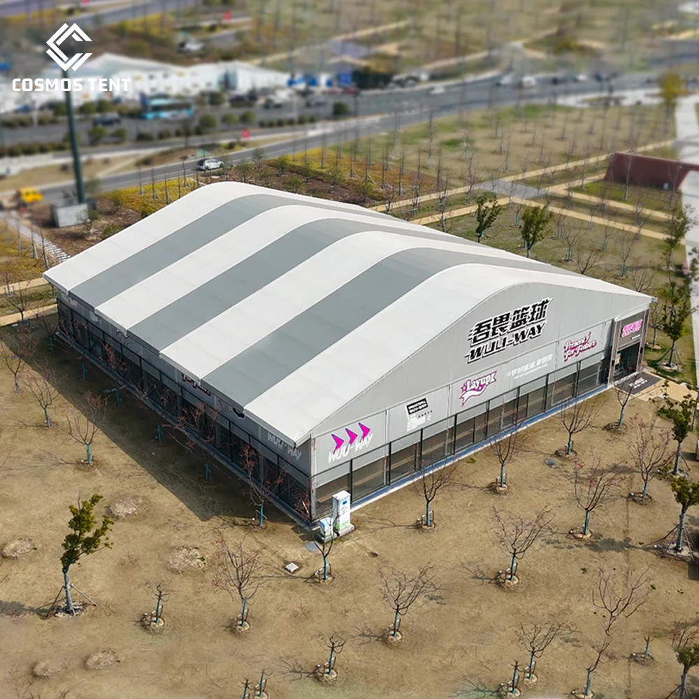 Marathon Event Tent Outdoor Basketball Court Tent Temporary Event Tent Build