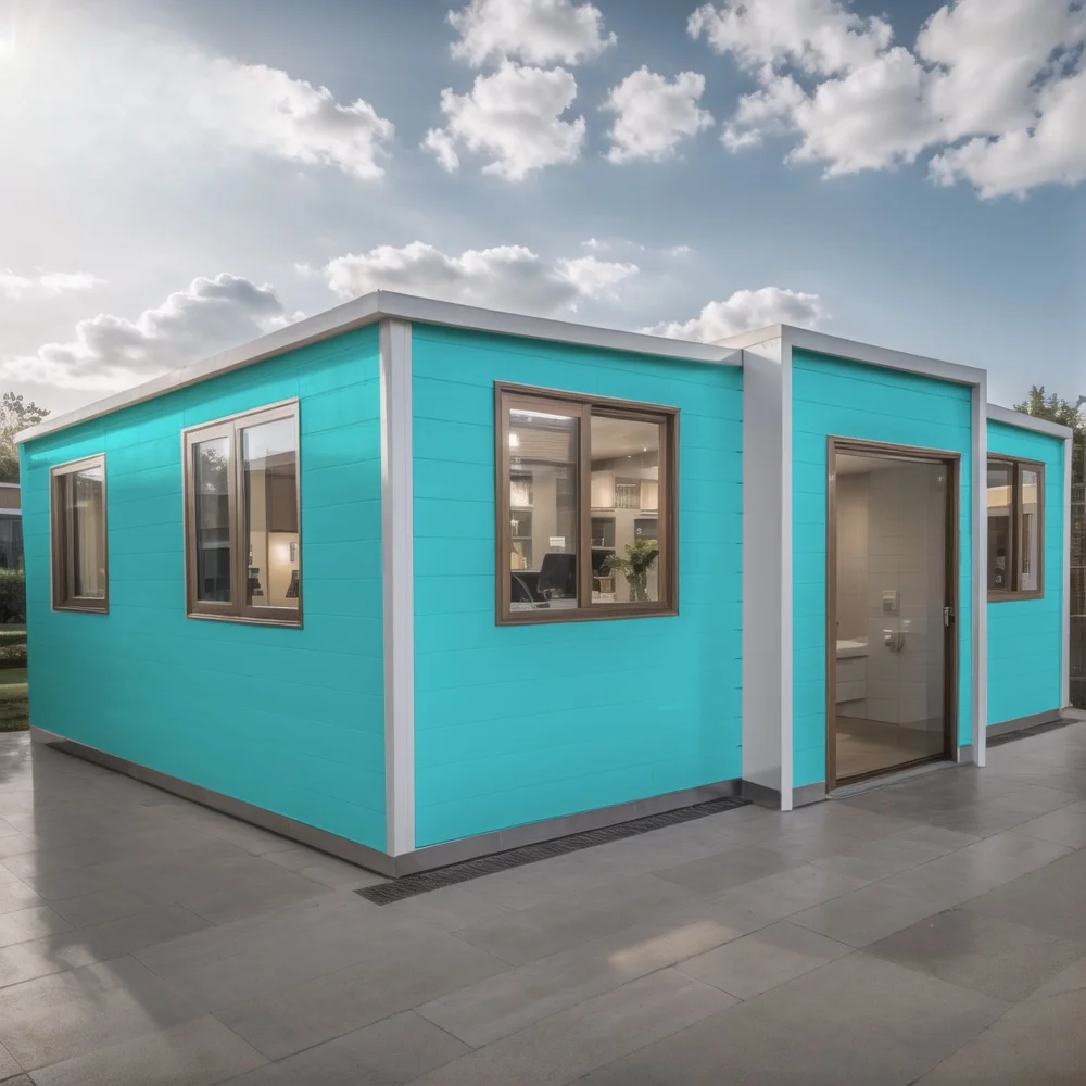 Suppliers Custom 20ft 40ft Expandable Foldable Container House Prefab Bedroom Homes Folding Tiny Fold Out