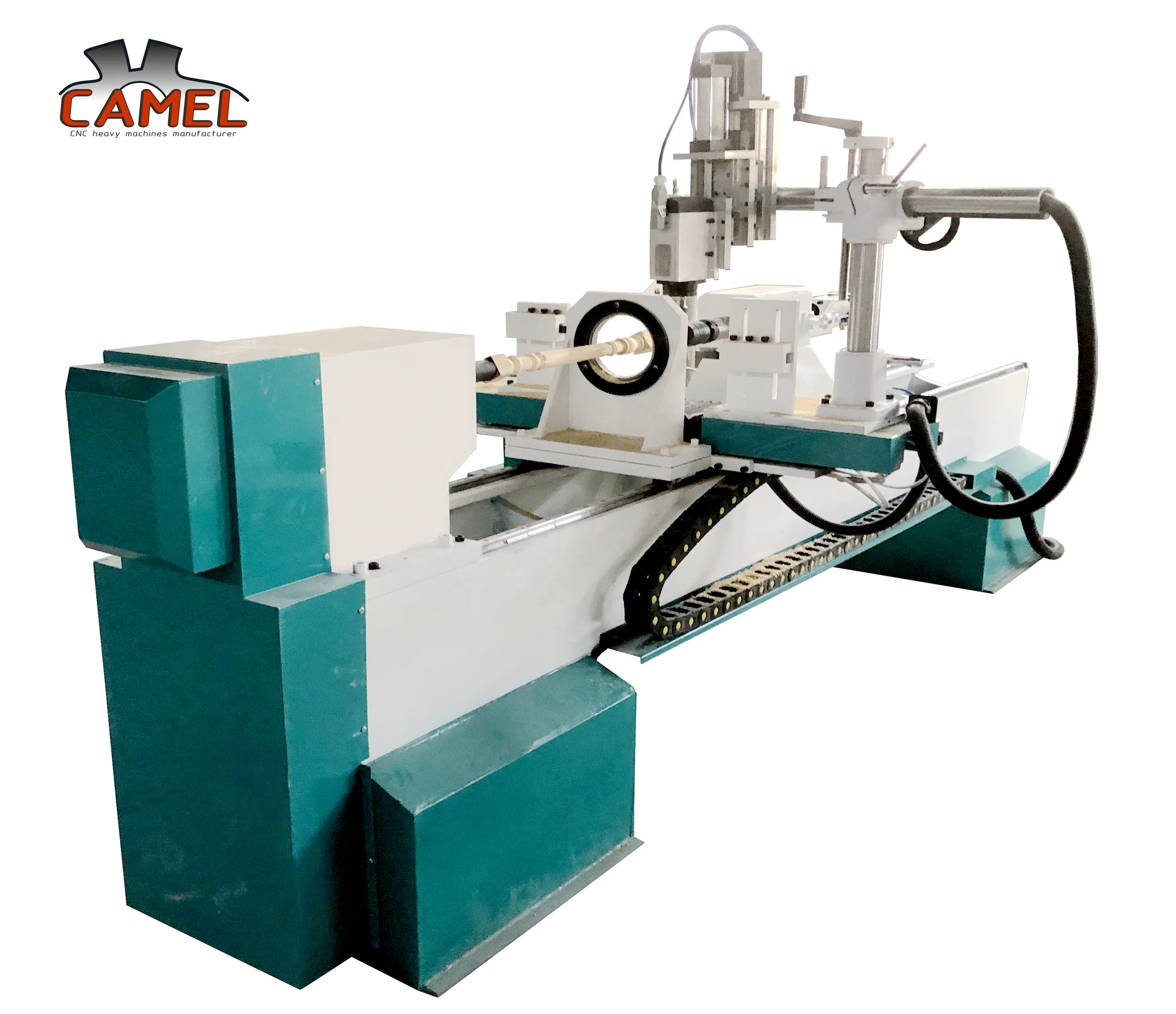 Бейсбол делая машину автоматическая подача CA-1530 одноосная система и двумя лезвиями токарный станок для дерева с ЧПУ для обработки и рифлением